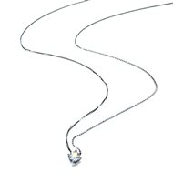 Halskette Dame Punto luce in Weißgold Cubic Zirconia P.L. ZIRC P O/C 1.70 B